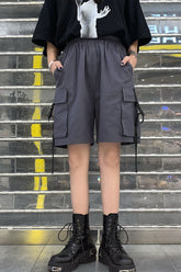 Hip Hop knielange Cargo-Shorts Hose